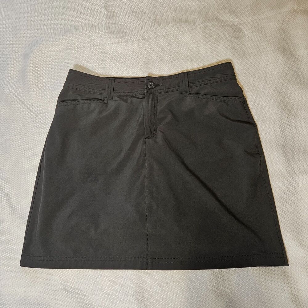 Eddie Bauer Adventurer 2.0 skort gray womens 4